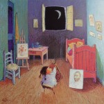 2006-Conversando con Van Gogh,40x40