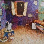 2003-Conversando con Picasso,   45x70